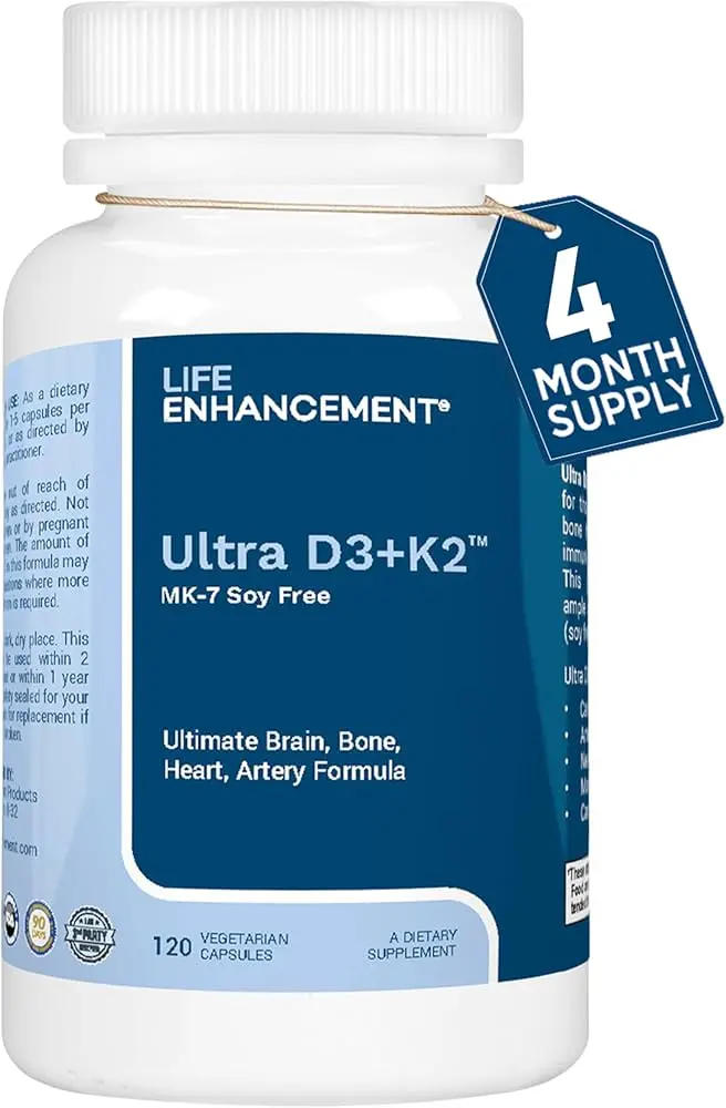 Life Enhancement Ultra D3 K2 Capsules